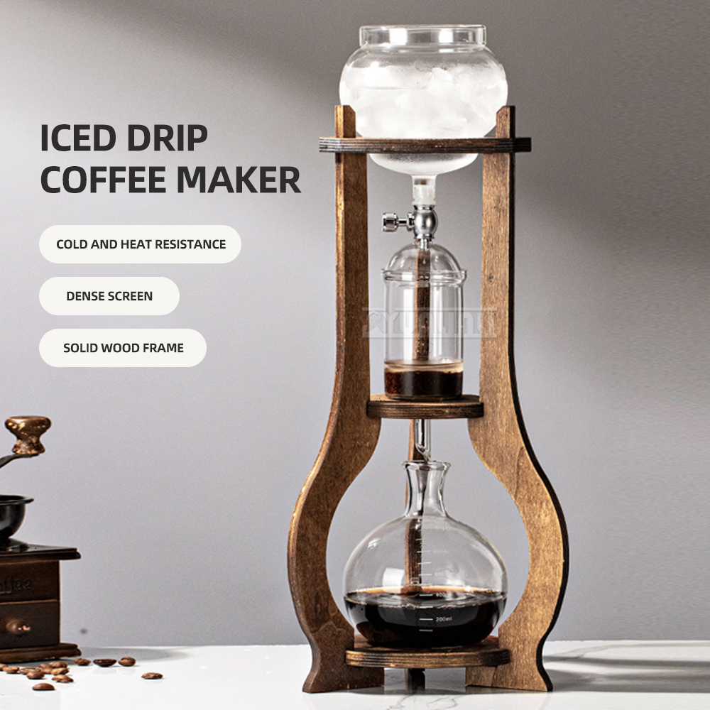 Coffee Equipment Rack - Home ice drip Glass Coffee Brew