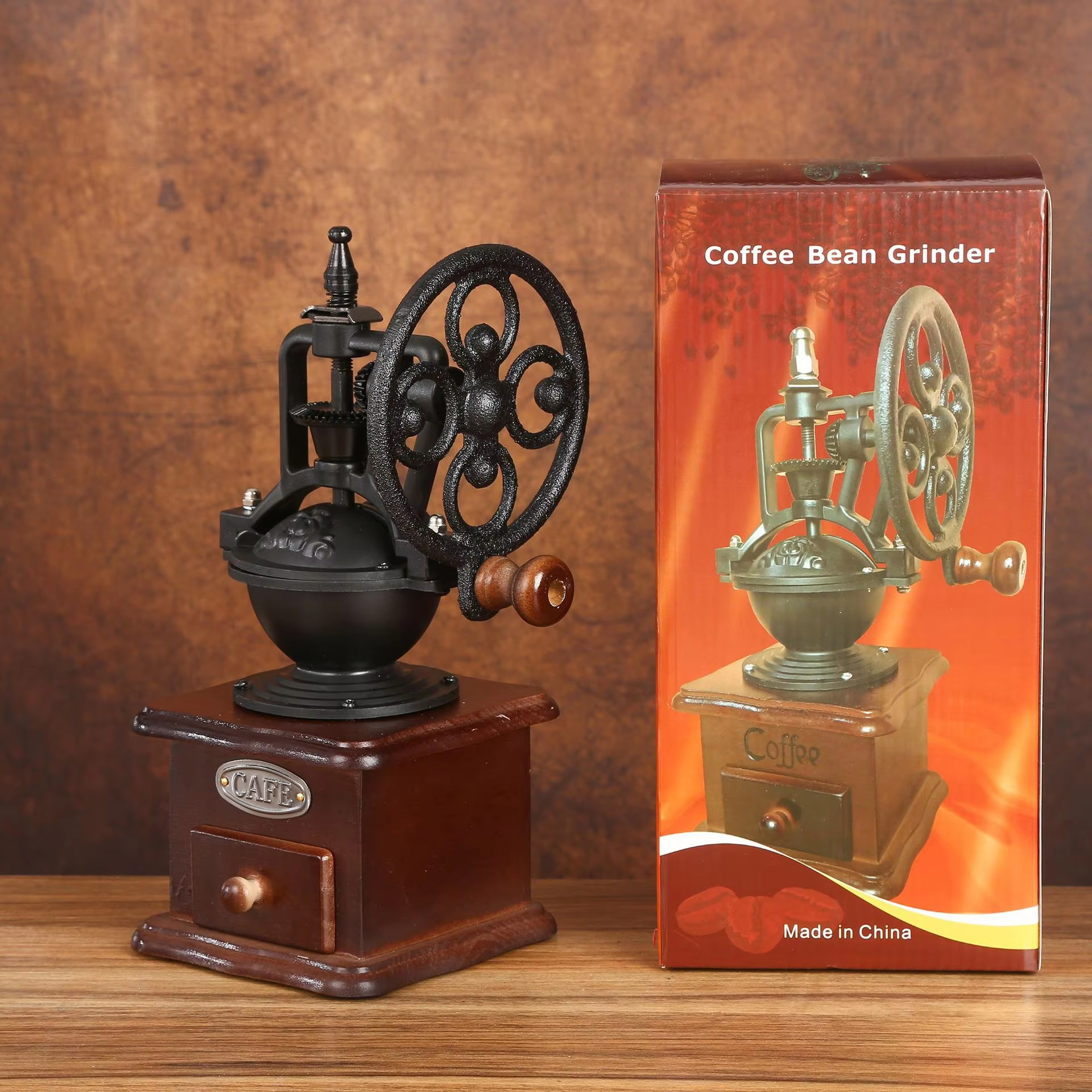 Vintage Coffee Equipment - Classical Hand Shake Coffee Bean Grinders