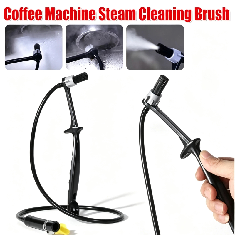 Coffee Equipment Maintenance - Coffee Machine Steam Cleaning Brush Detachable