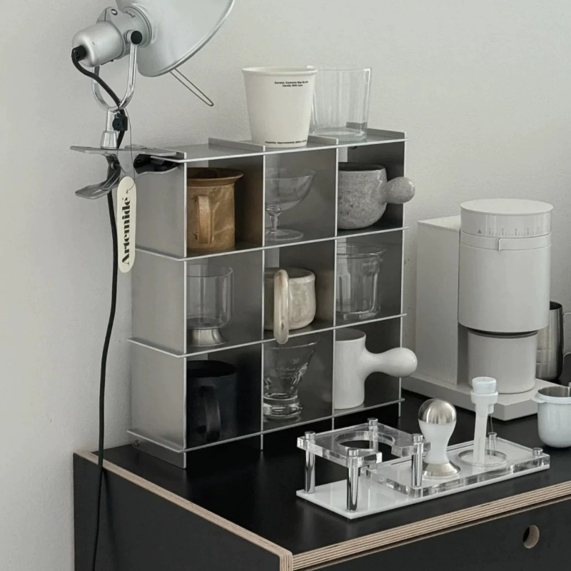 Minimalist Aluminum Alloy Coun - Coffee Equipment Rack avis et prix
