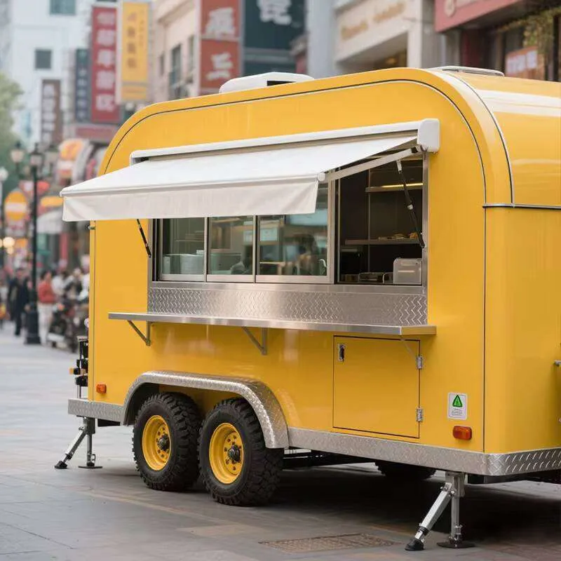 Vintage Round Food Trailer Air - Vintage Coffee Equipment avis et prix