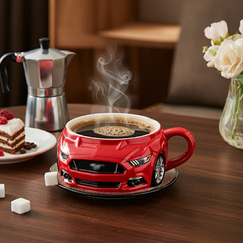 Creative Car Shaped Coffee Mug - Vintage Coffee Equipment avis et prix