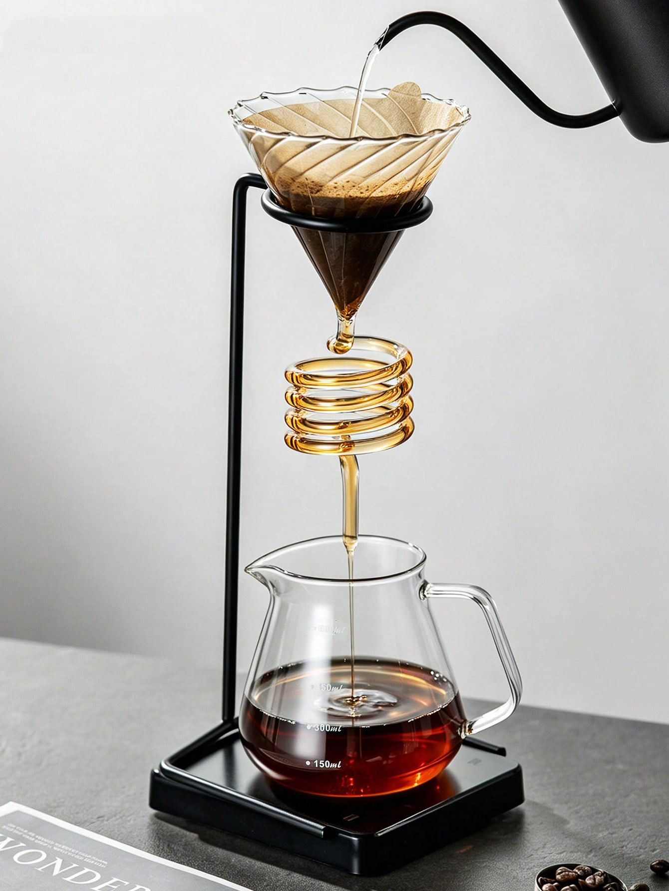 1pc Hand stand Vintage coffee  - Vintage Coffee Equipment avis et prix