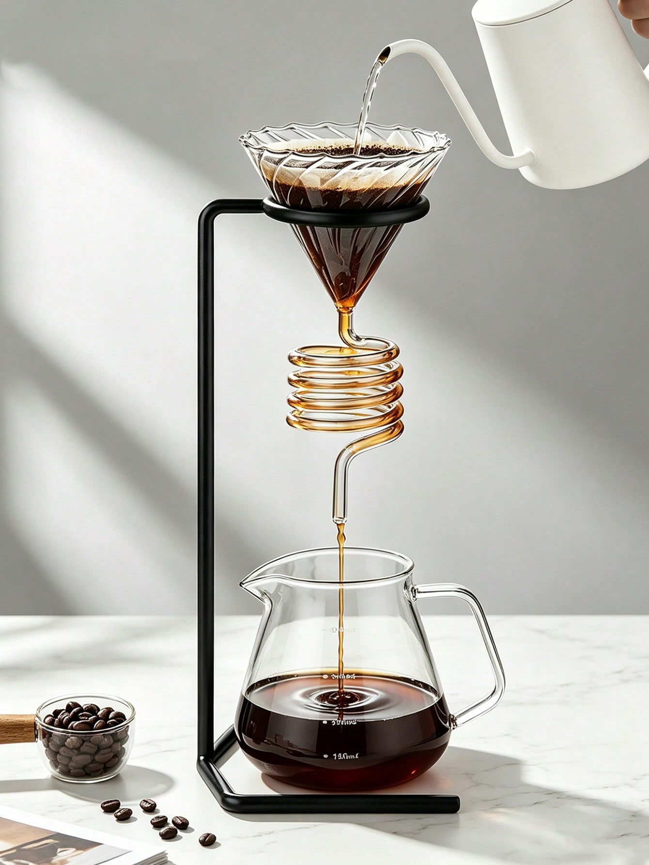 1pc Hand stand Vintage coffee  - Vintage Coffee Equipment avis et prix
