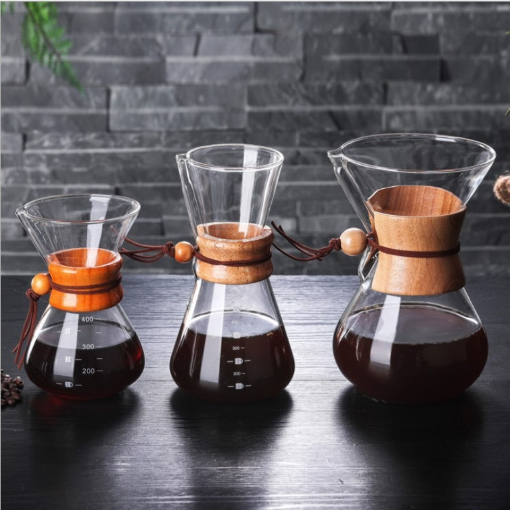 Glass Coffee Kettle with Stain - Coffee Equipment Pour Over avis et prix