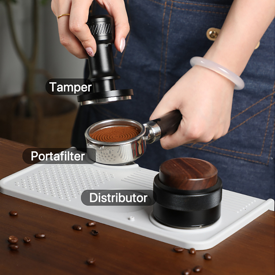 Coffee Tamper Mat Station Stan - Coffee Equipment Rack avis et prix