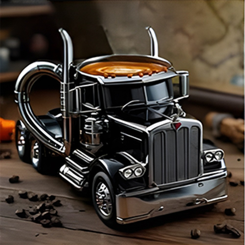 Truck Coffee Mug Semi Truck Co - Vintage Coffee Equipment avis et prix