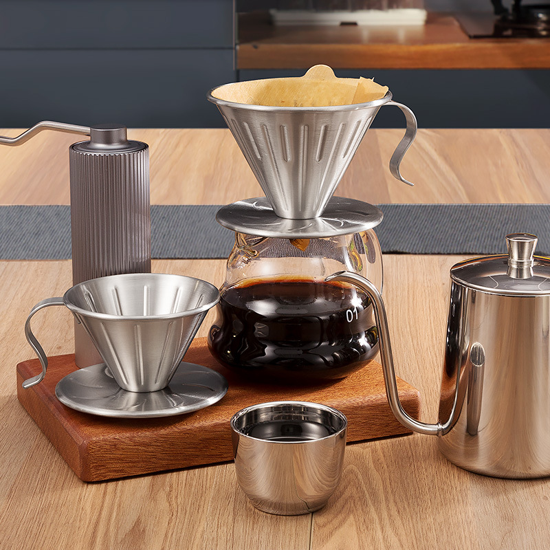 V Shaped Degrees Coffee Filter - Coffee Equipment Pour Over avis et prix