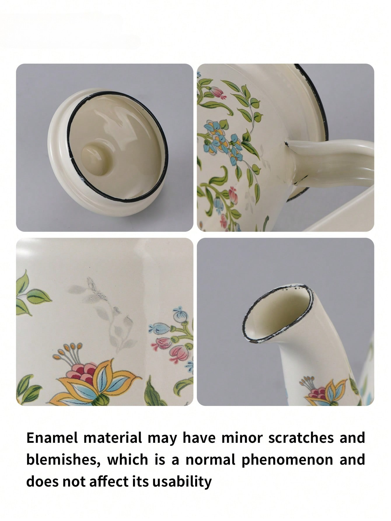 Vintage Floral Coffee Pot 1.1L - Vintage Coffee Equipment avis et prix