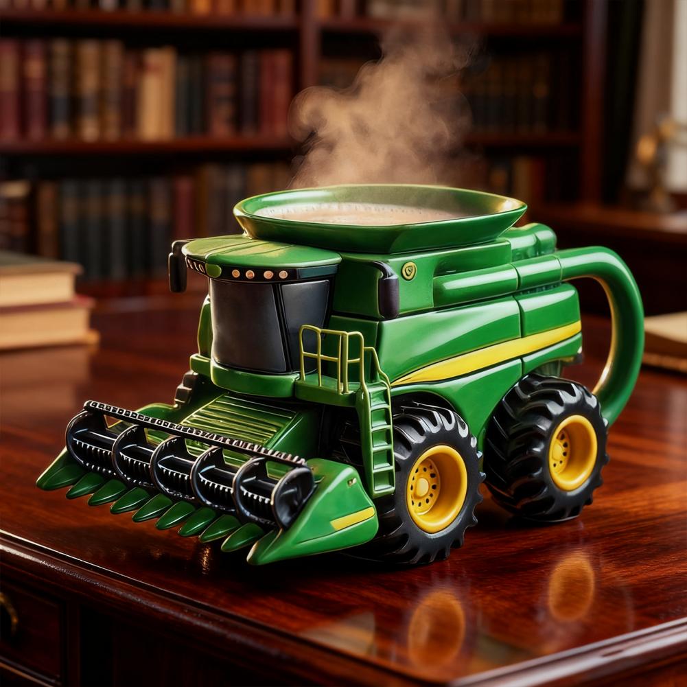 Handcrafted Tractor Coffee Mug - Vintage Coffee Equipment avis et prix