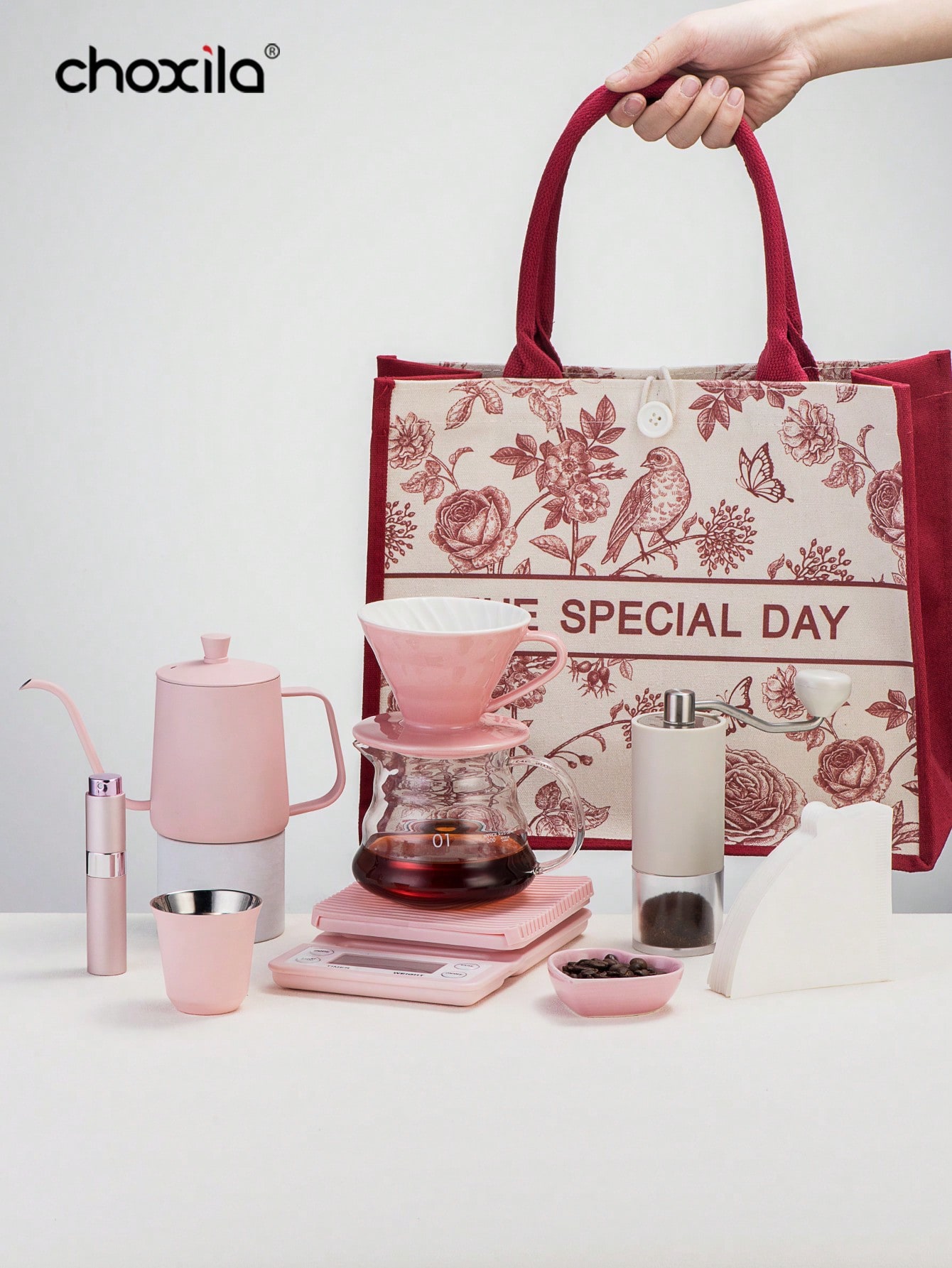 1 set Pink Pour Over Coffee Se - Coffee Equipment Pour Over avis et prix